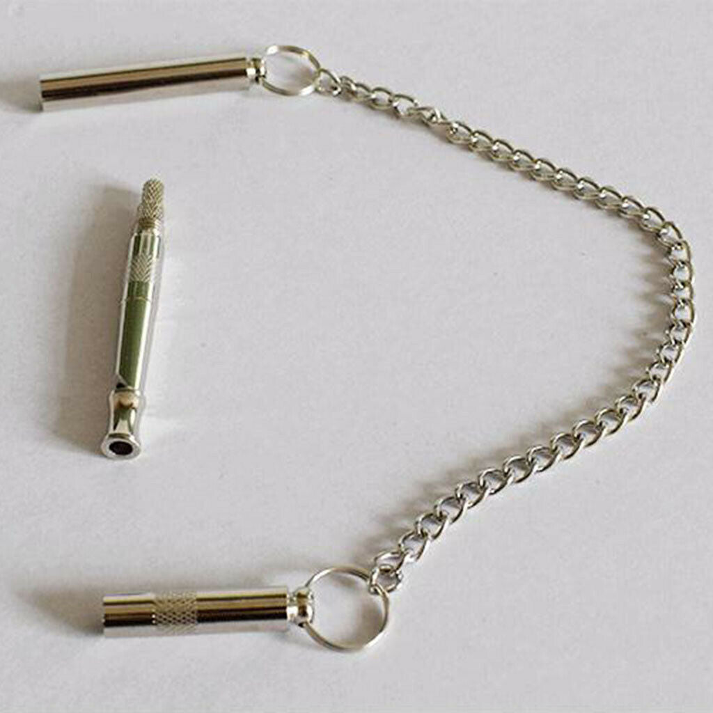 2 Dog Training Whistle Ultrasonic Stainless