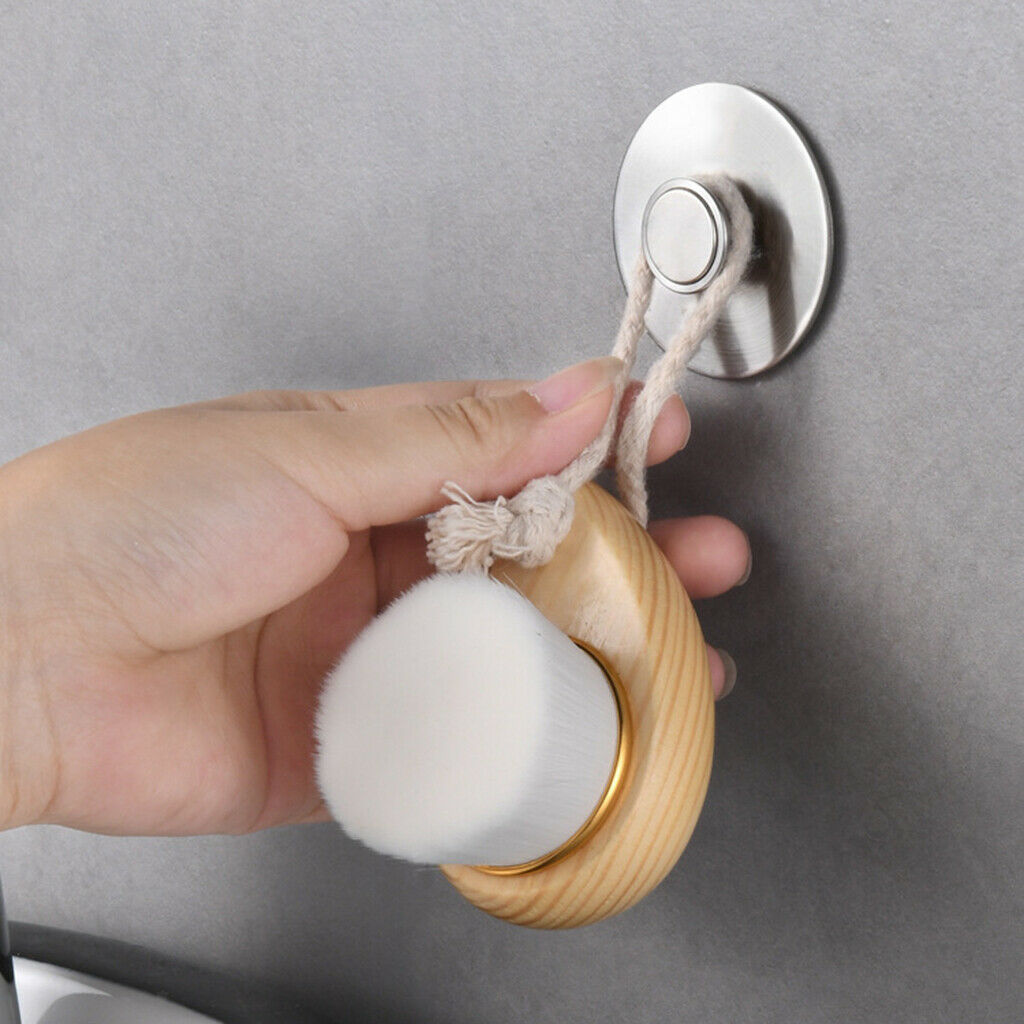 Bathroom Lavatory Magnetic Powerful Soap Dish Holder Hook Tool Soap Dish New