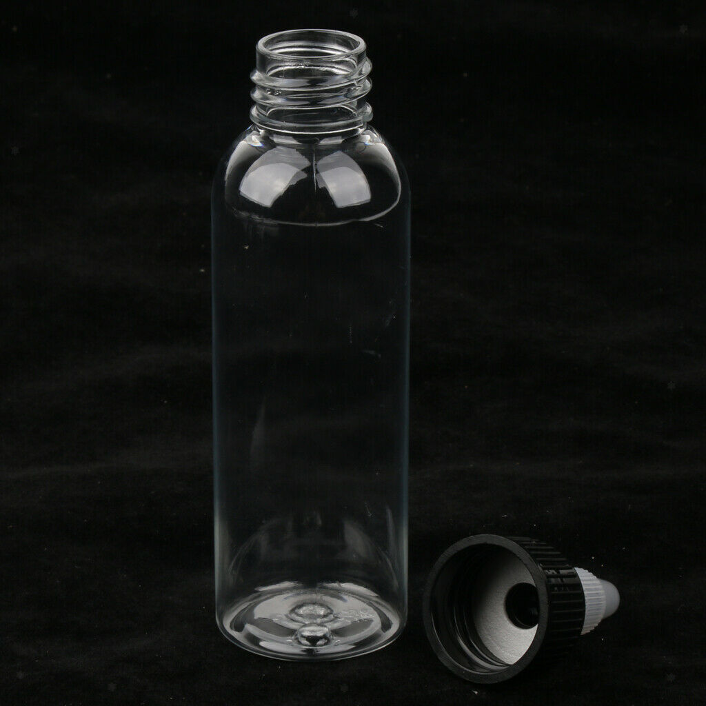 20Pcs Plastic 60ml Squeeze Bottles w/ Twist Caps Good for Crafts Art Glue