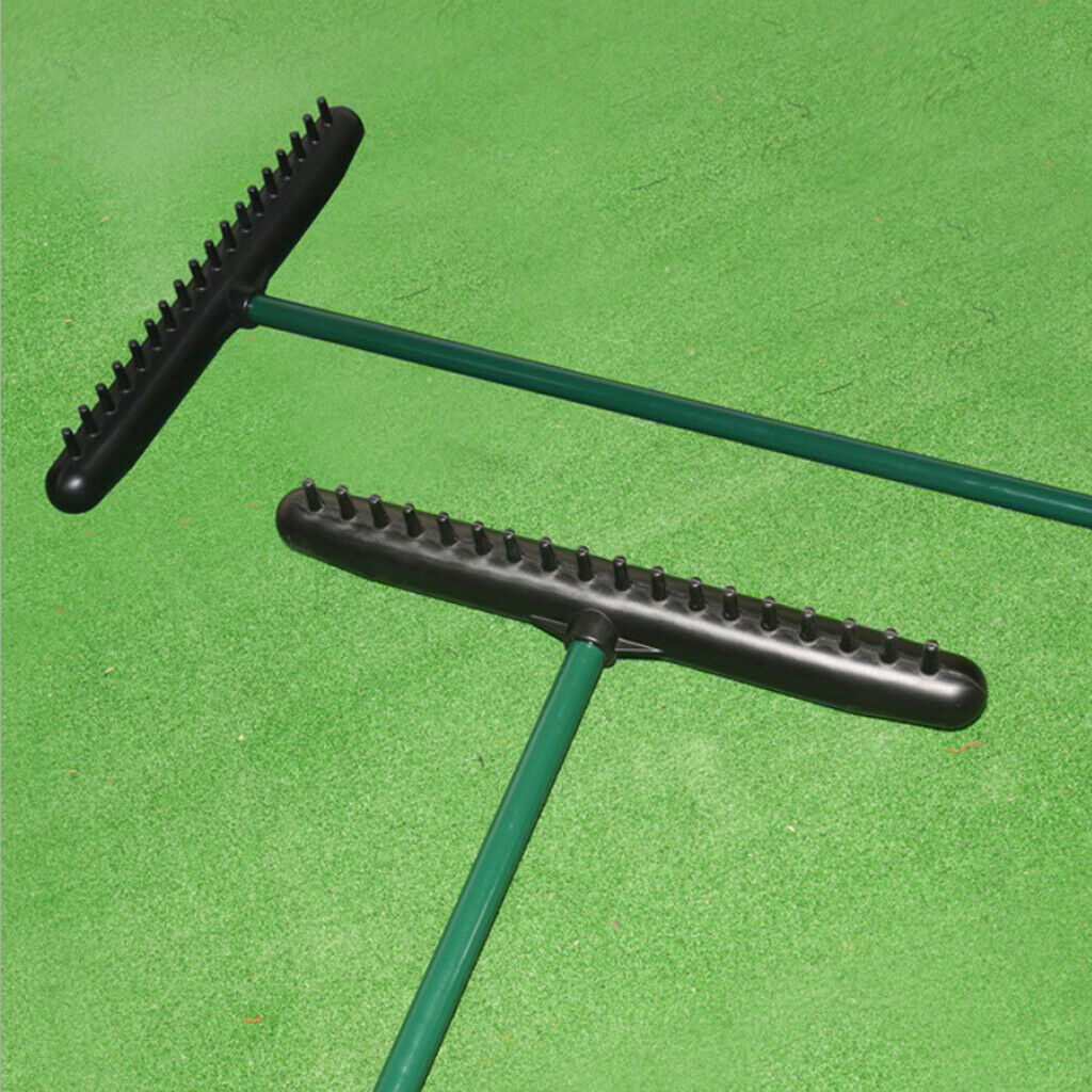 Golf Club Grip Rake Bunkers Rake Head Course Sand Pitch Care Maintain Tools Kit
