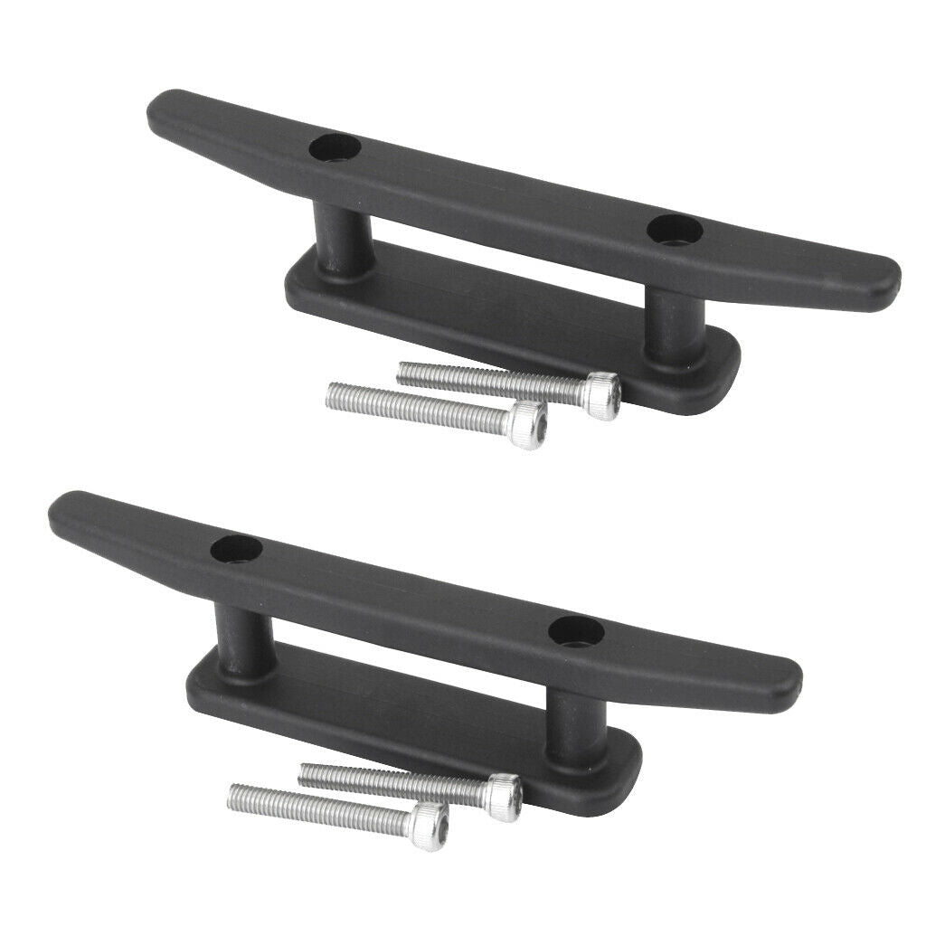 2-Piece Pack 163mm UV Resistant Black Nylon Kayak