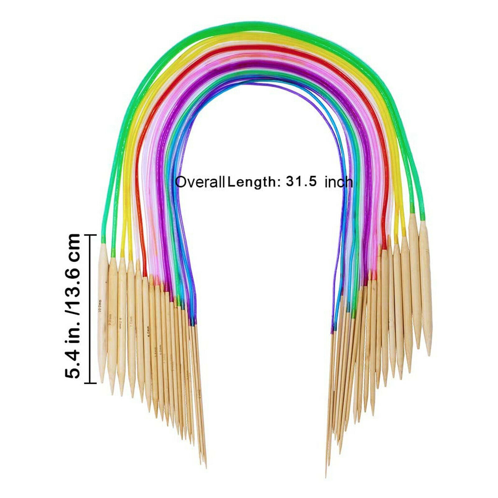 Knitting Needles Set 2-10mm of Circular Tools