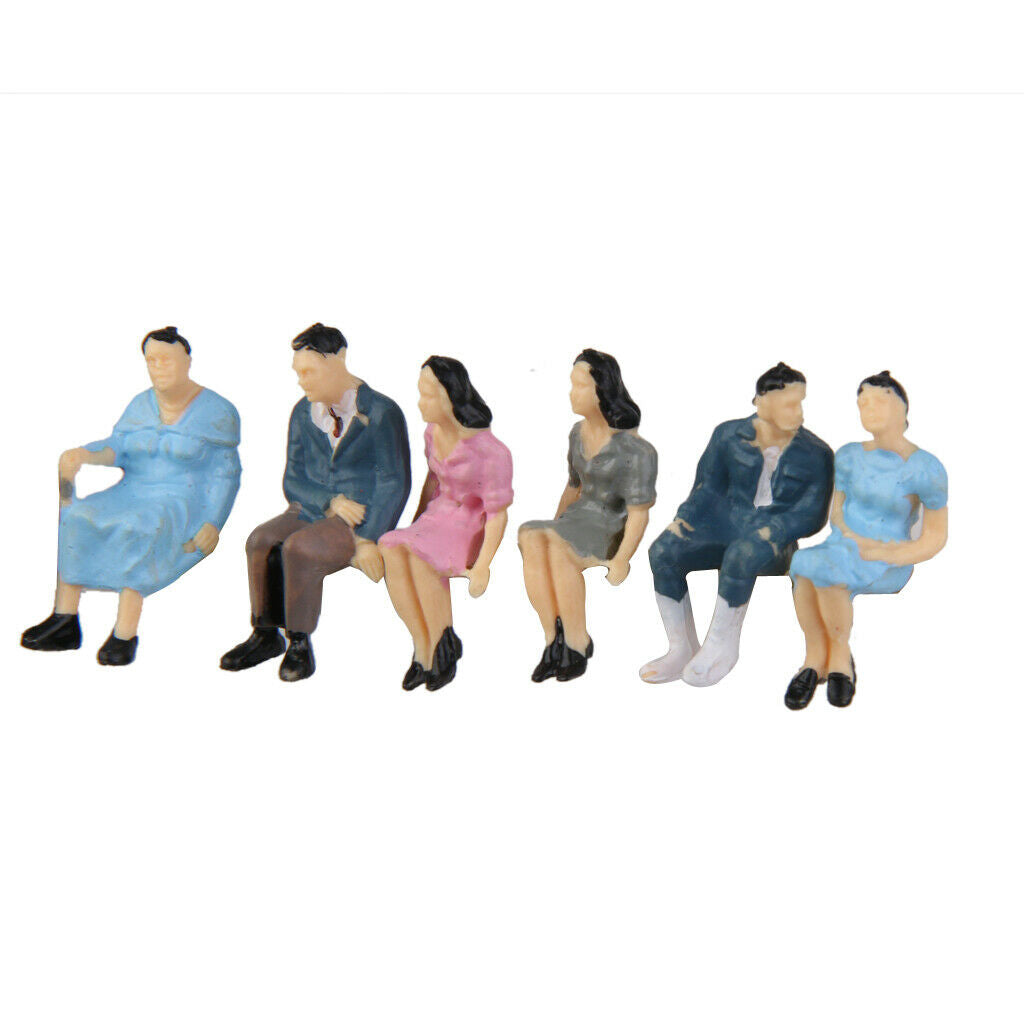50pcs O All Seated Persons Seated Passenger Figures