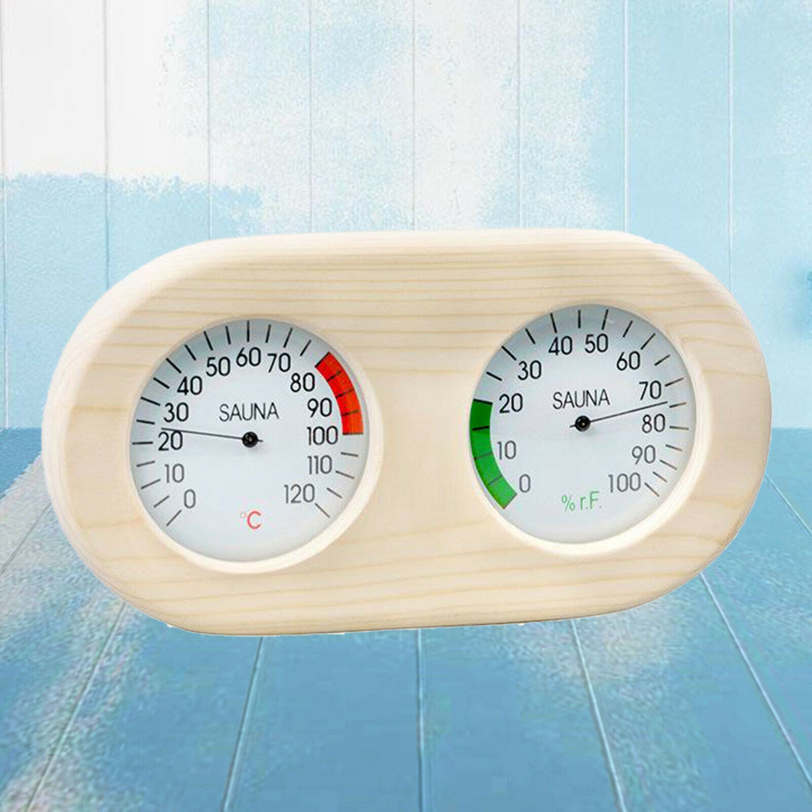 Sauna Hygrothermograph Room Indoor Thermometer Humidity Display Indicator