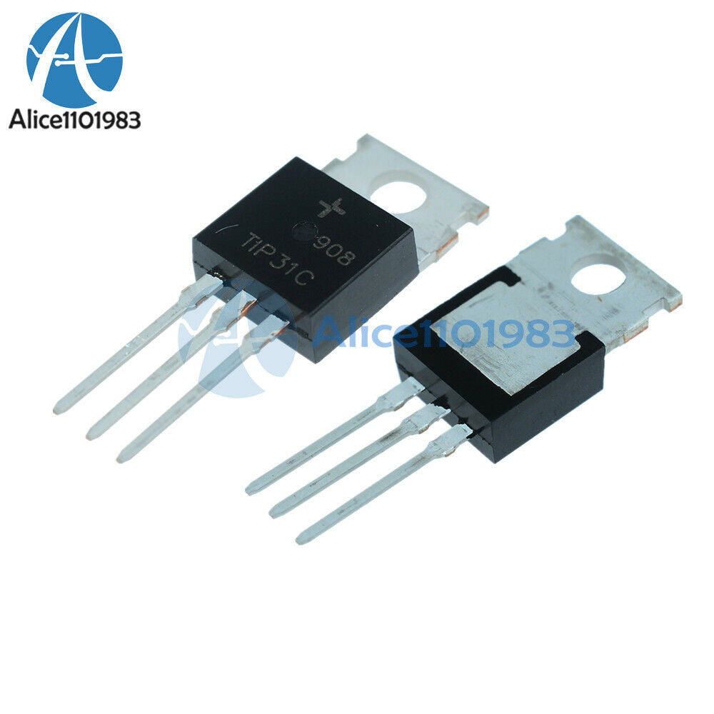 10PCS TIP32C TIP32 PNP TRANSISTOR 100V 3A TO-220