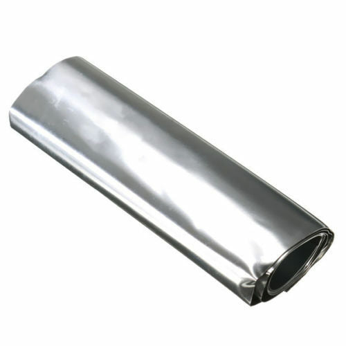 500 x 100 x 0.2mm Pure Zinc Zn Sheet Plate