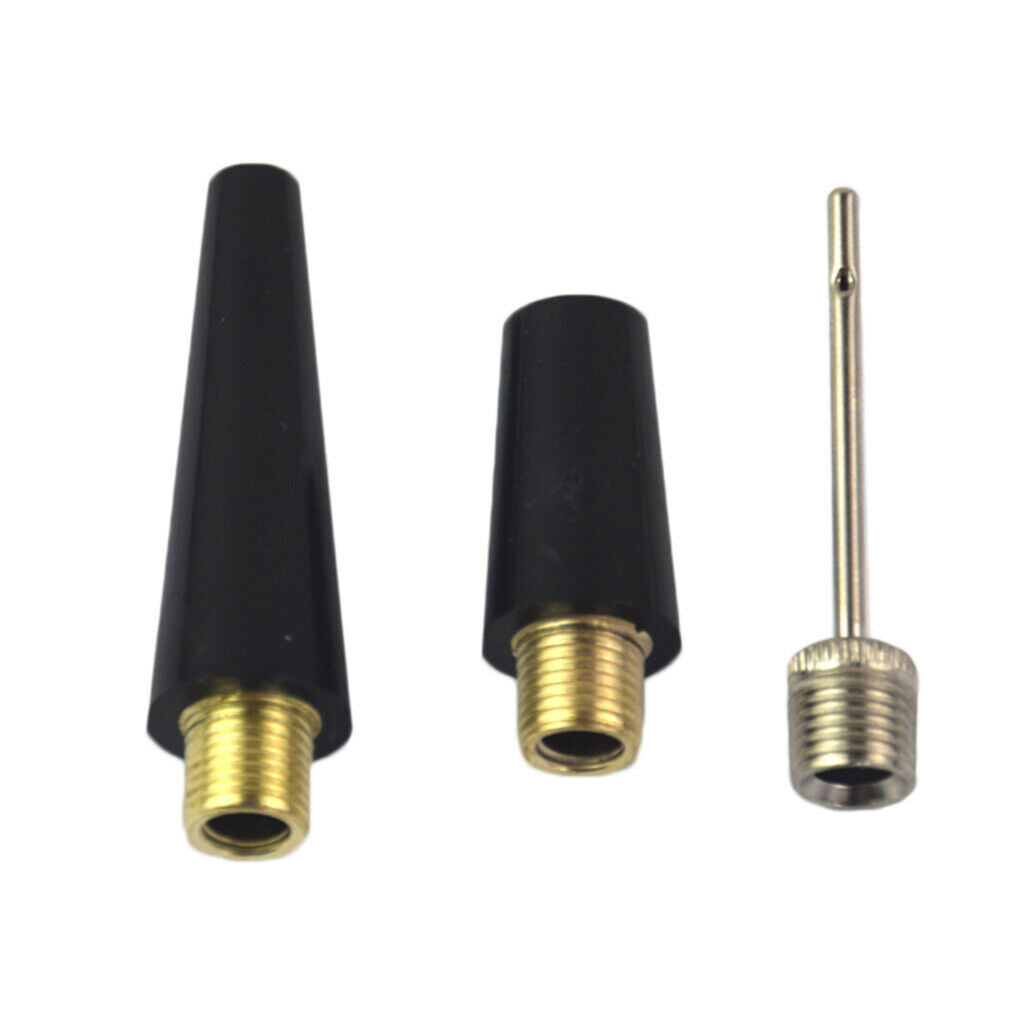 Valve Adapter Ball Inflator  Nozzle Adapter Kit, 1x  + 2 Nozzles