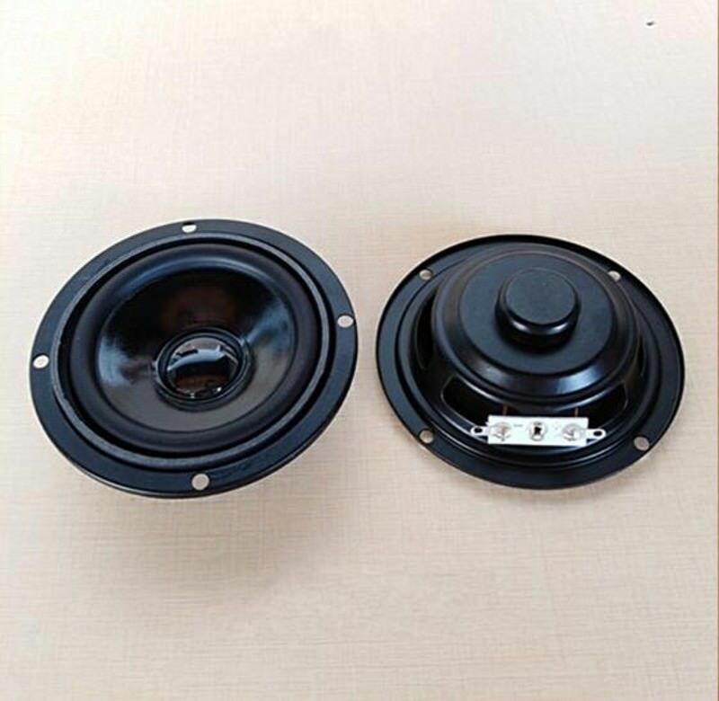 2pcs 3"inch Anti-edge Speaker 4Ω 5W Full-range loudspeaker Home Audio Woofer DIY