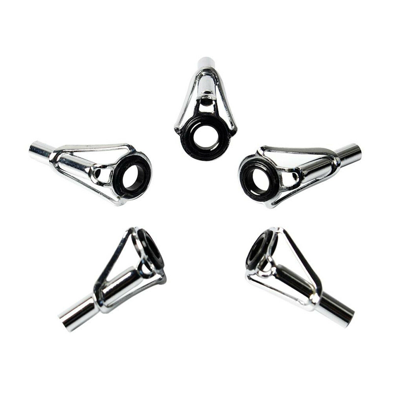 54Pcs/Box Sea Fishing Rod Guide Repair Kit DIY Tips Top Ring Guide Rings Set