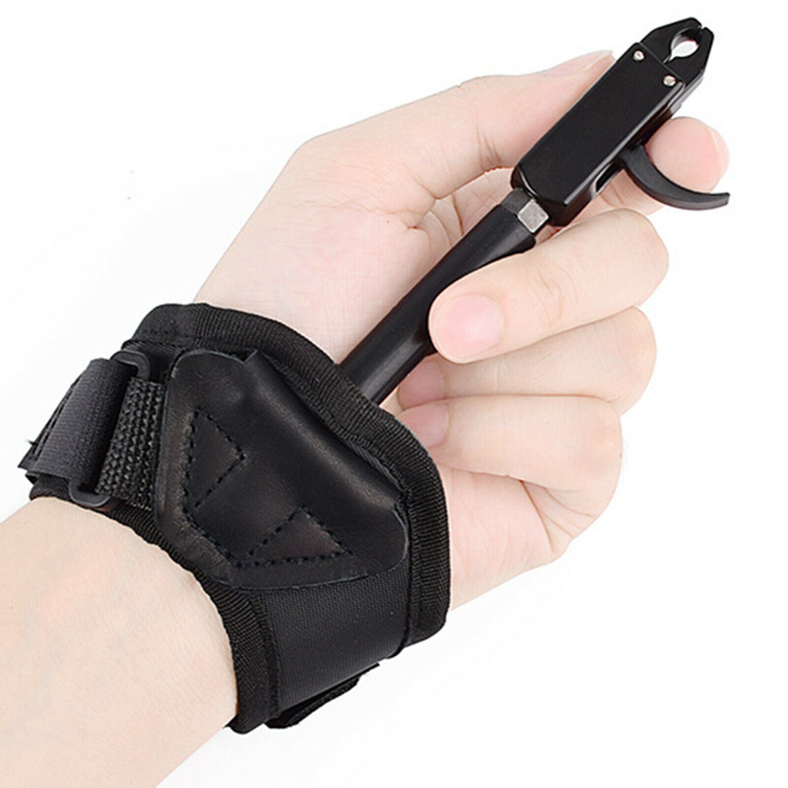 Archery Release Aid Buckle Adjustable Strap Compound Bow Quick Shot Shooting