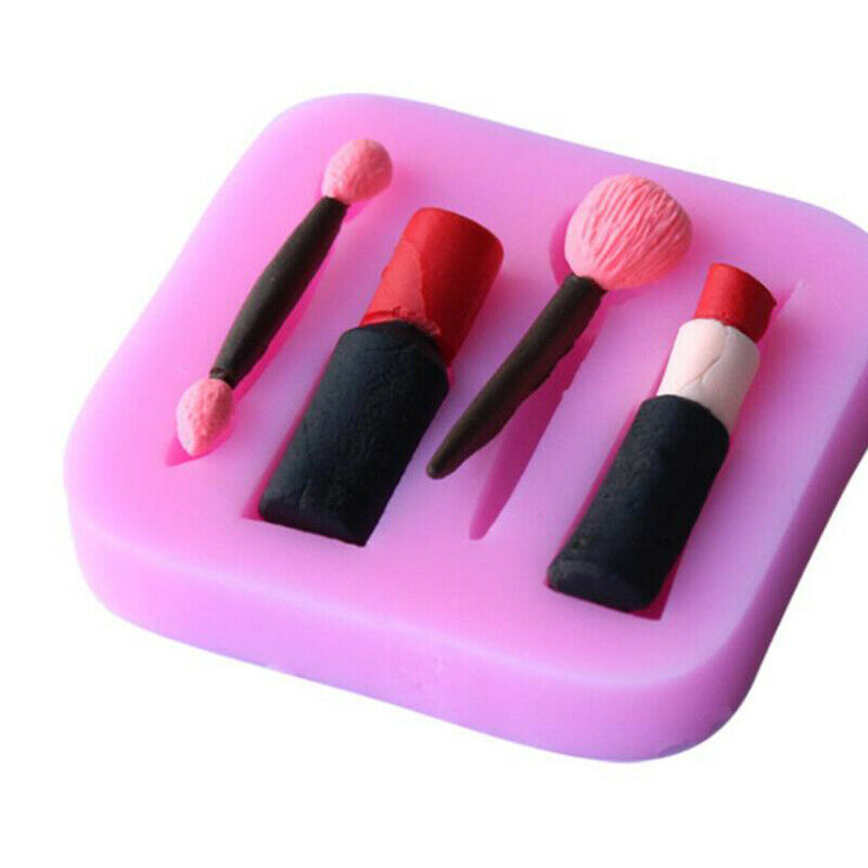 Makeup Tools Lipstick Nail Polish Chocolate Party DIY Silicone Mold Desse.l8