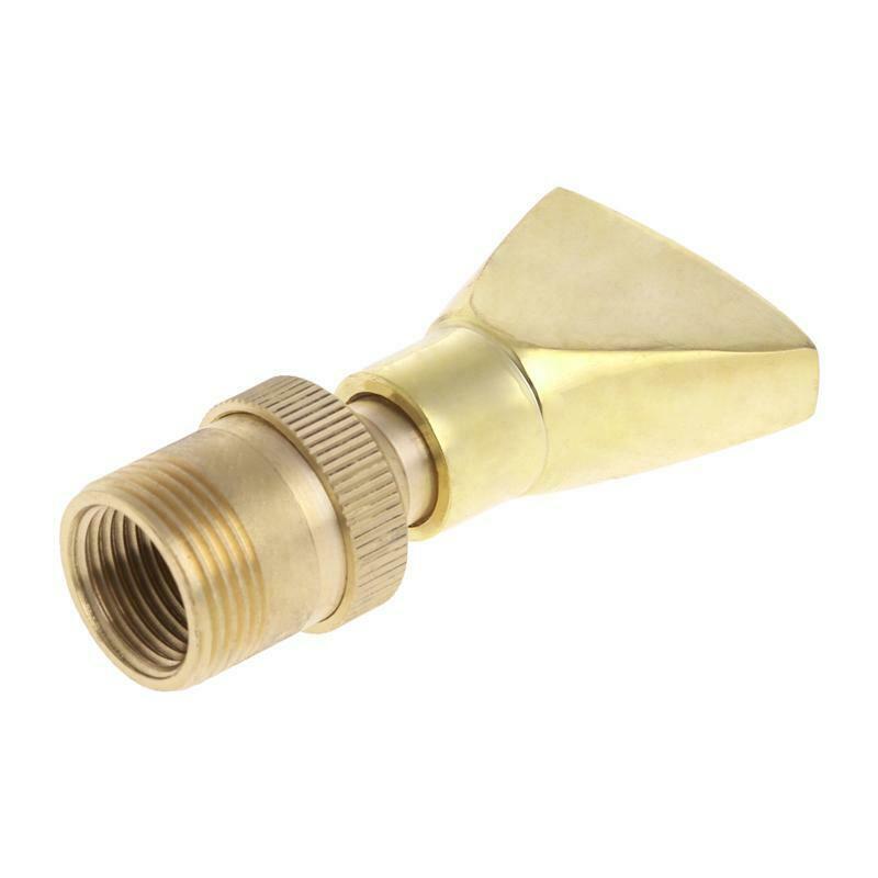1/2" DN15 3/4" DN20 Fan Shape Spring Fountain Pond Nozzle Sprinkler Spray Head