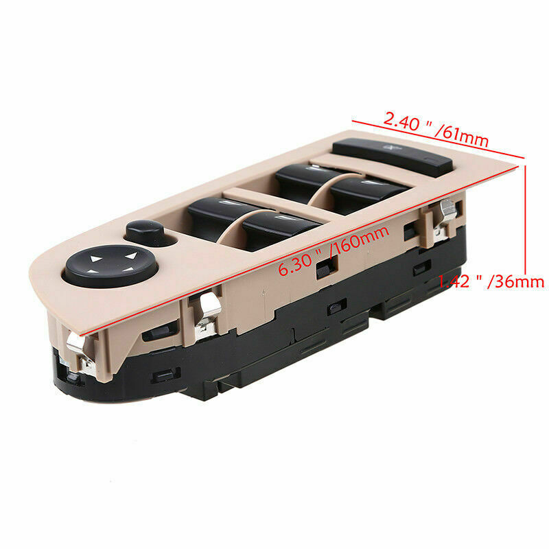 For BMW E90 Sedan 2005-2011 2010 Driver Left Side Master Window Switch Control