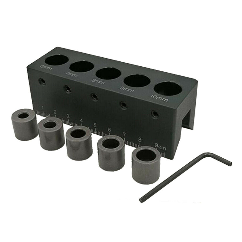 Aluminium Alloy Woodworking Round Pipe Locator Puncher DIY Carpentry Tools