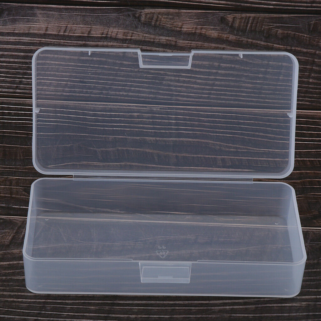 Multipurpose Tools Transparent Plastic Container 19.5 X9 X 4.5 Cm