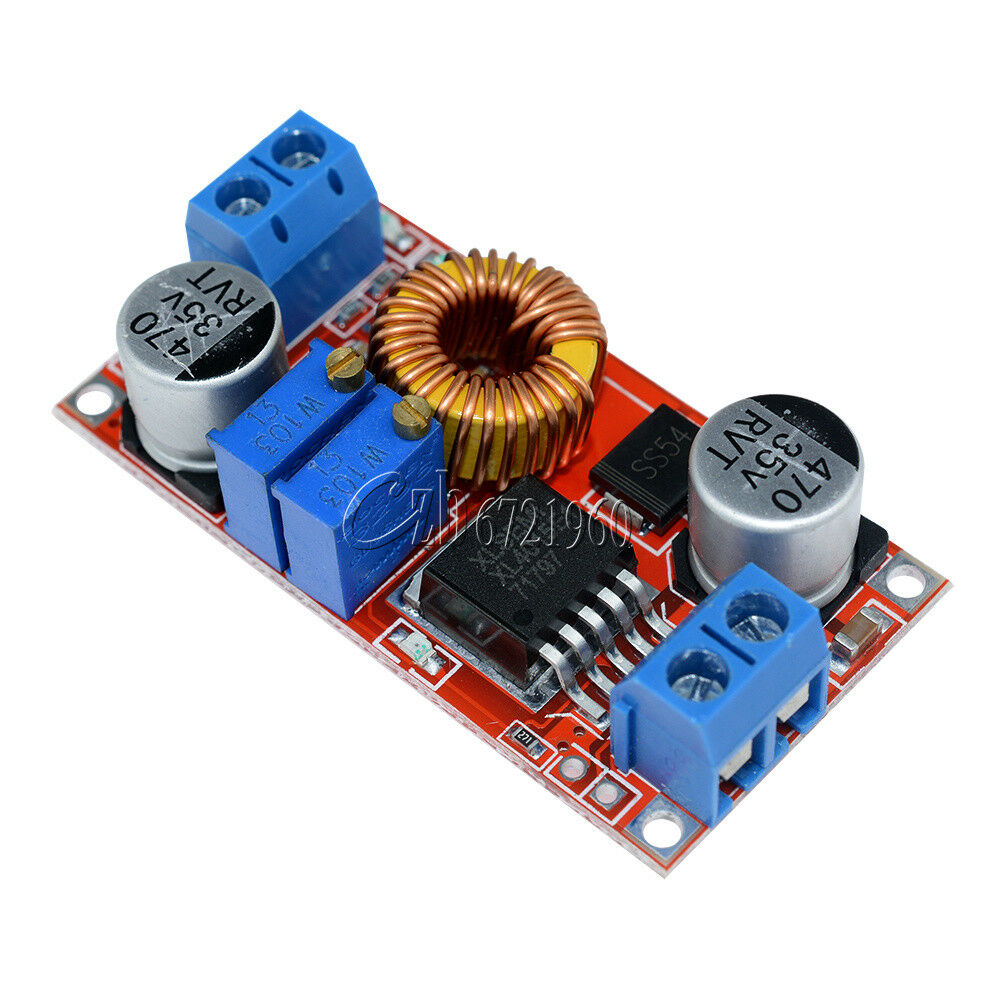 5A Lithium Charger Step down 5A 5V-32V to 0.8V-30V Power Supply Module LED Drive