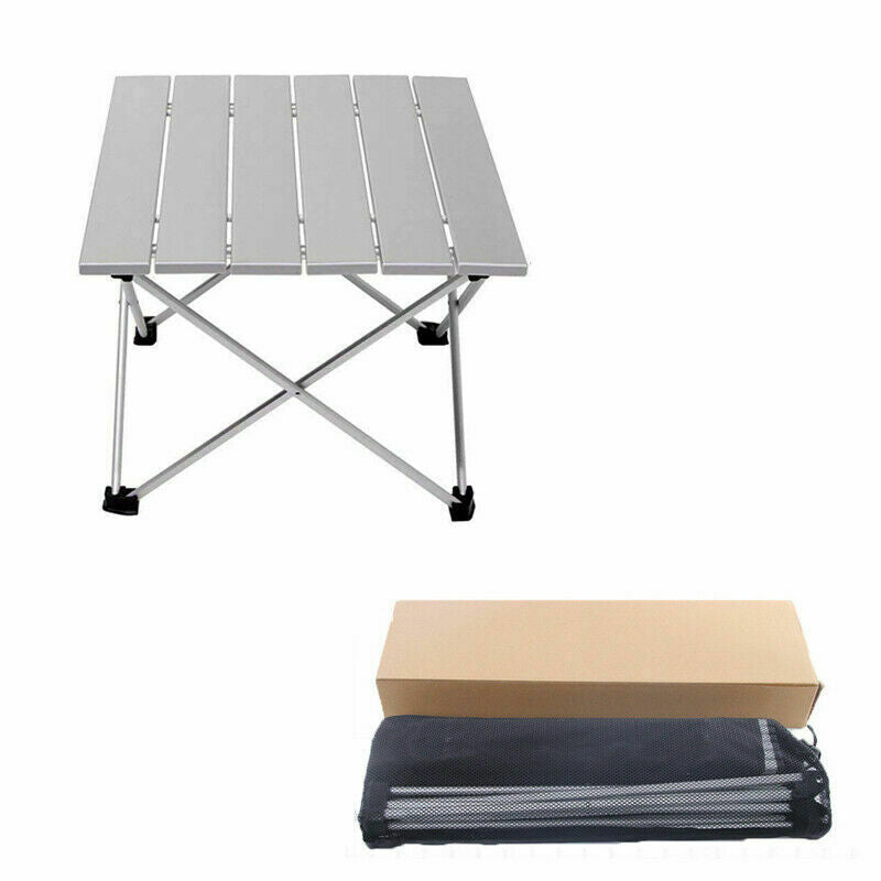 Aluminum Portable Camping Folding Table Outdoor Picnic Beach BBQ Garden Fishing