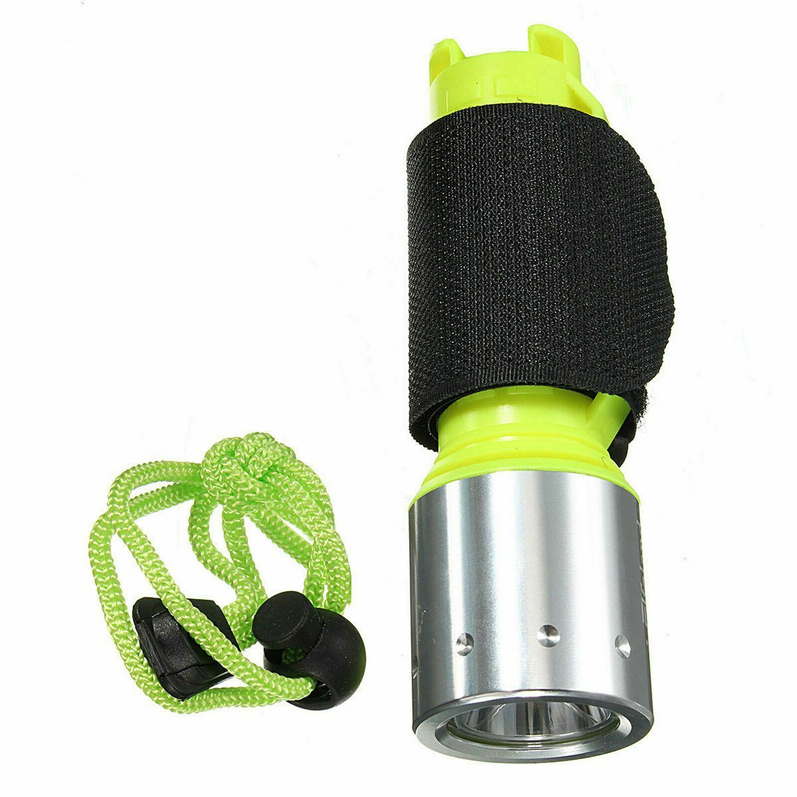 Elfeland T6 1600LM Waterproof 50M Ultra Bright Diving LED Torch Light Flashlight