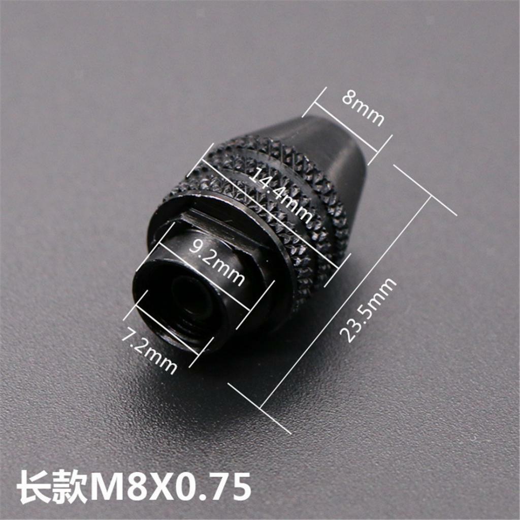 Universal M8x0.75mm Multi Long Drill Chuck Keyless for Grinder Rotary Tool