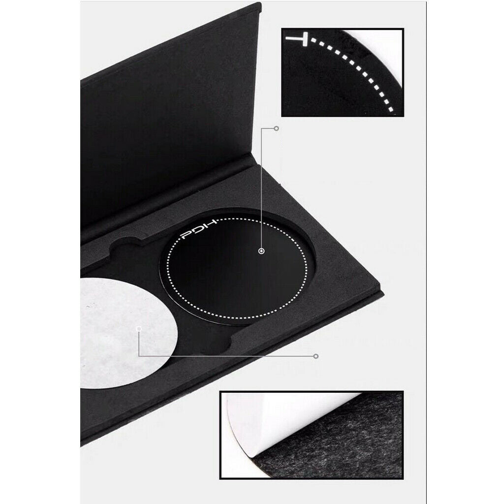2x Double Bass Drum Patch for Drumheads Percussion Accessories Black+White