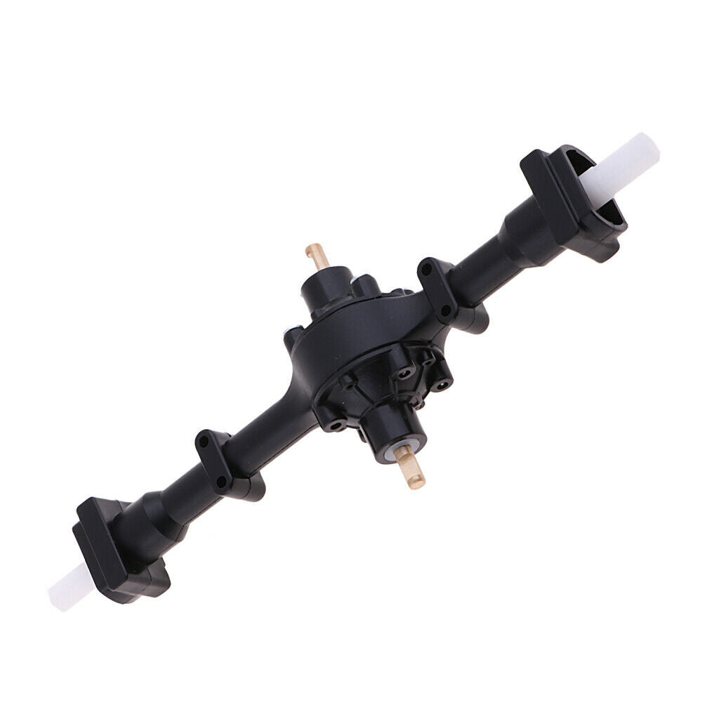 Black 6WD RC   Truck Metal Middle Bridge Gear Axle for WPL B36 M35 B16