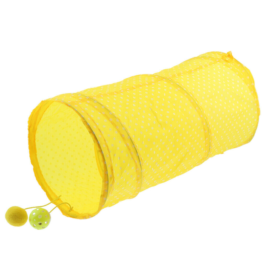 2 Packs Cats Tunnel Toys Cat Outdoor Interactive Toys Catching For Cat Mice