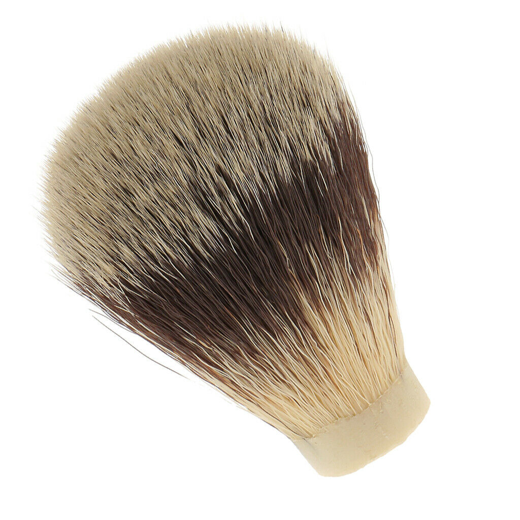4pcs Shaving Brush Head Knots Replacement for Man Salon Hair Brush Handle