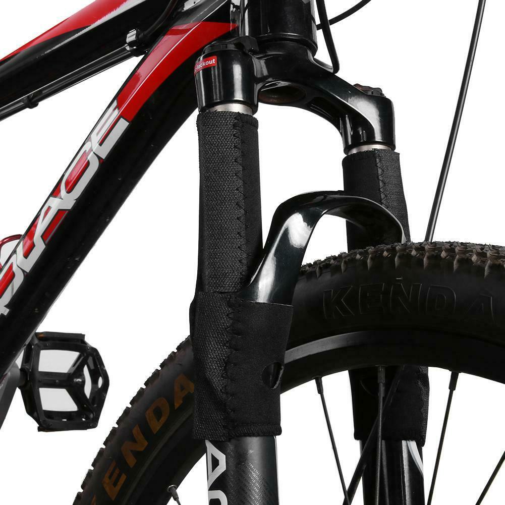 Bicycle Frame Chain Protector Cycling Front Fork Protective Pad Wrap Cover @