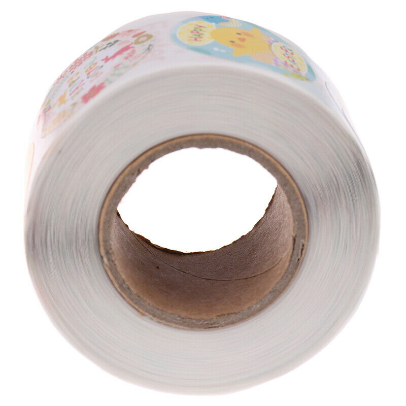 500pcs Round Handmade Stickers for Easter wedding party decoration Sticke.l8