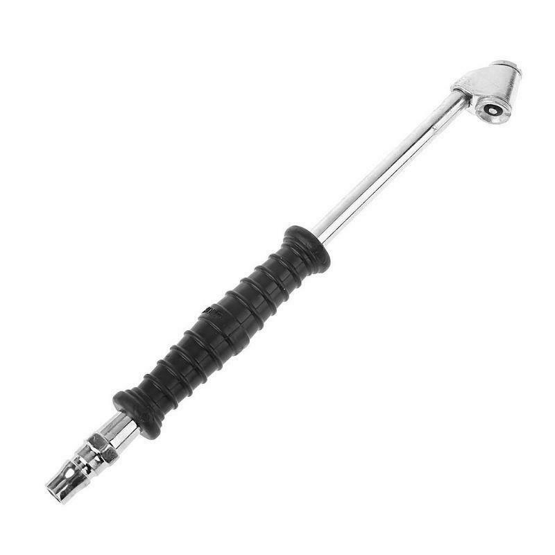 New Auto Car Motorcycle Long Reach Tire Air Inflator Dual Head Type Chuck Valve