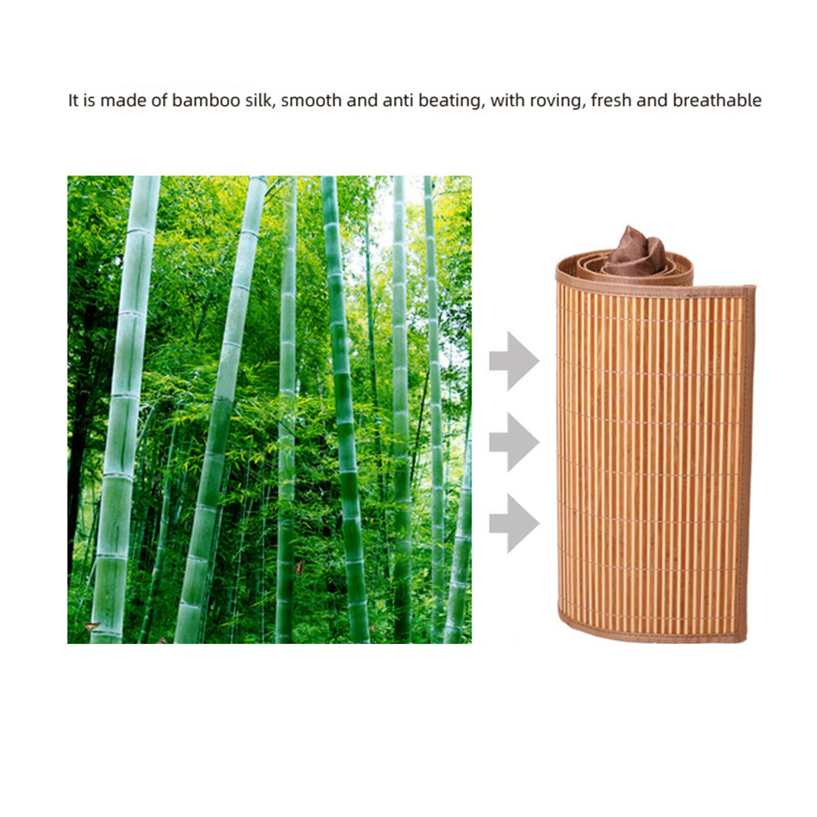 Replacement Bamboo Mat Cover for Recliners Outdoor Patio Backyard Pool Chair