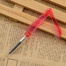 Portable Folding Eyelash Brush Mascara Wands Eyebrow Comb Makeup Tool Random 1pc
