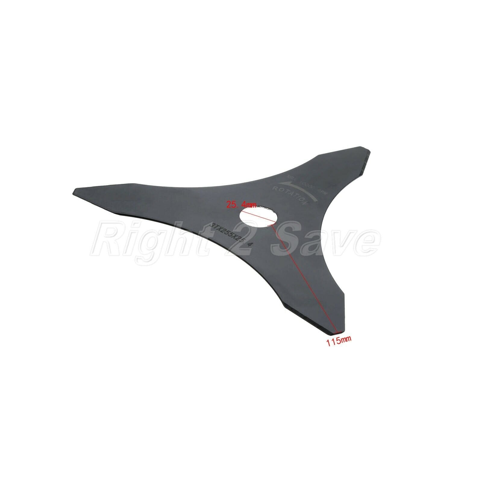 New Brushcutter Grass Trimmer Strimmer Lawn Mower Brush Cutter Blade 3 Tooth