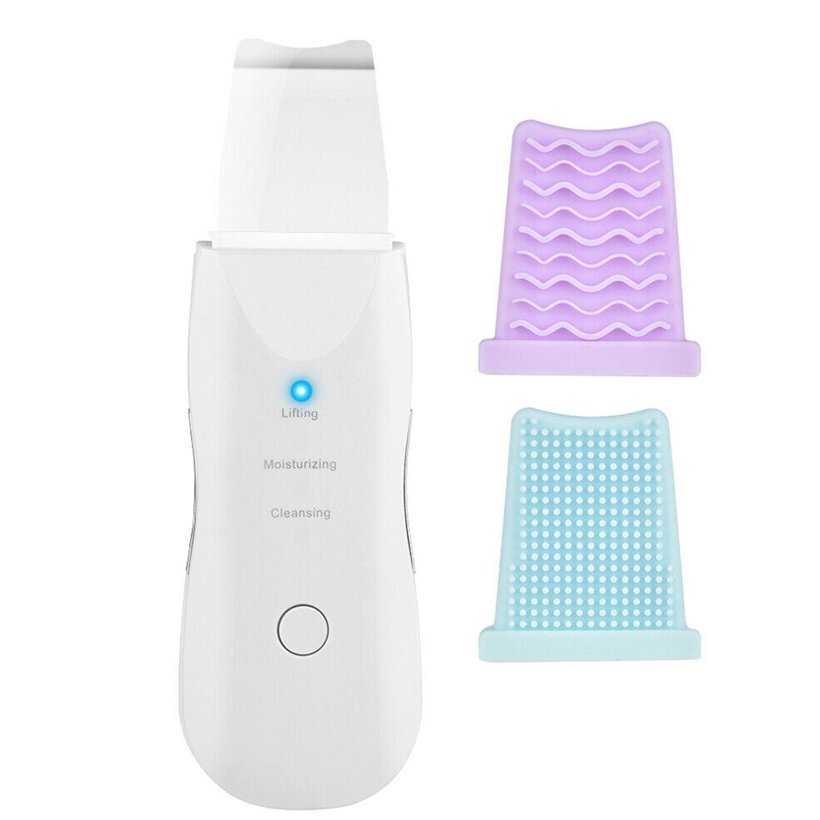 Ultrasound Ion Skin Scrubber Peeling Blackhead Remover Facial Pore Deep Cleaning