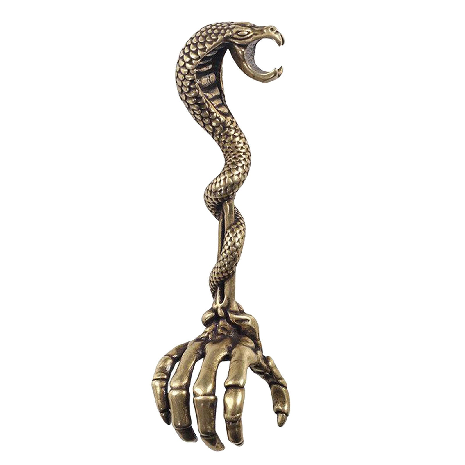 Pure Brass Finger Joint Ring Fashion Cigarette Stand Holder for Ladies