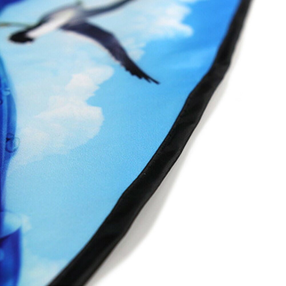 Foldable Car Magnetic Sun Block Curtain UV Protection Copilot Side Undersea PAT
