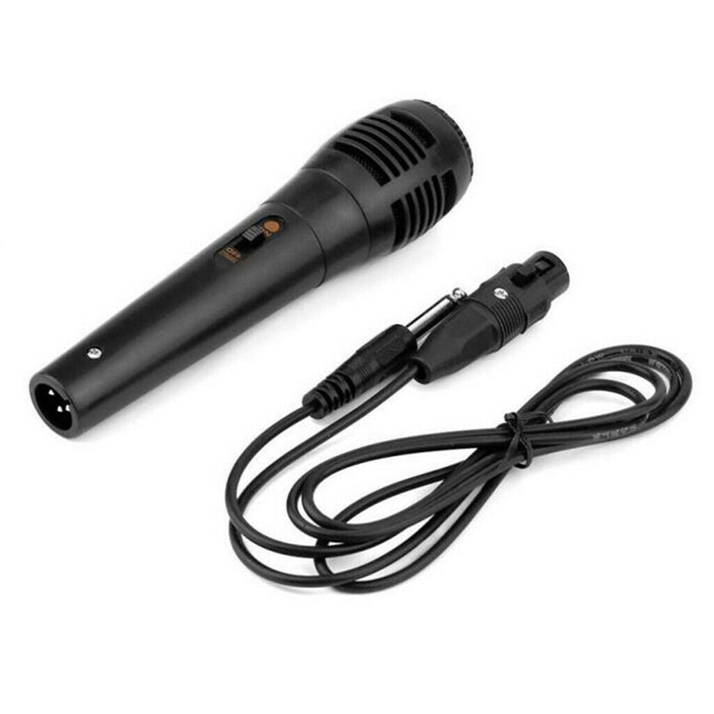 Dynamic Vocal Microphone for Recording Karaoke DJ Music  Lead XLR Female Jack