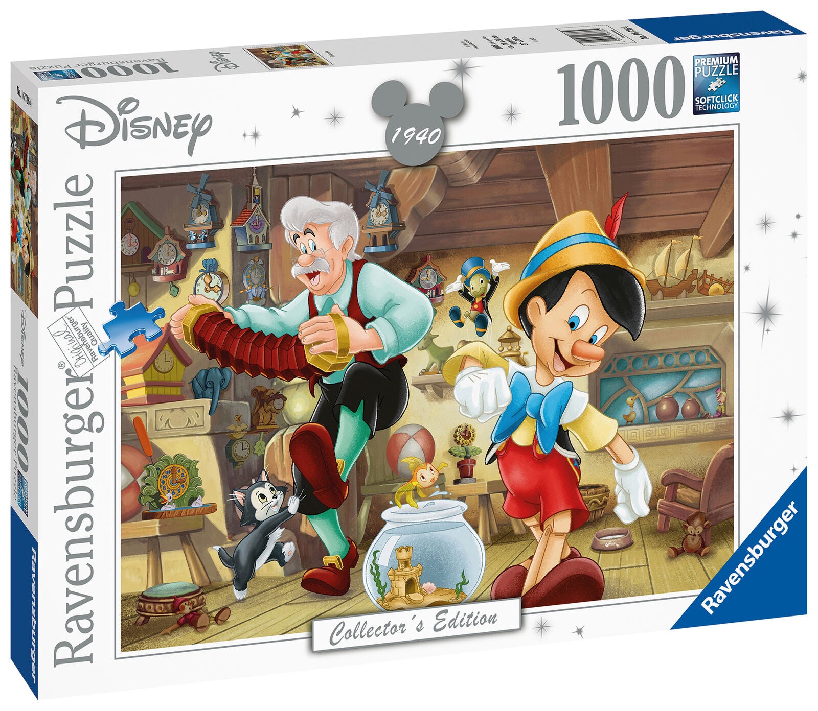 16736 Ravensburger Disney Collector's Edition Pinocchio Jigsaw Puzzle 1000 Piece