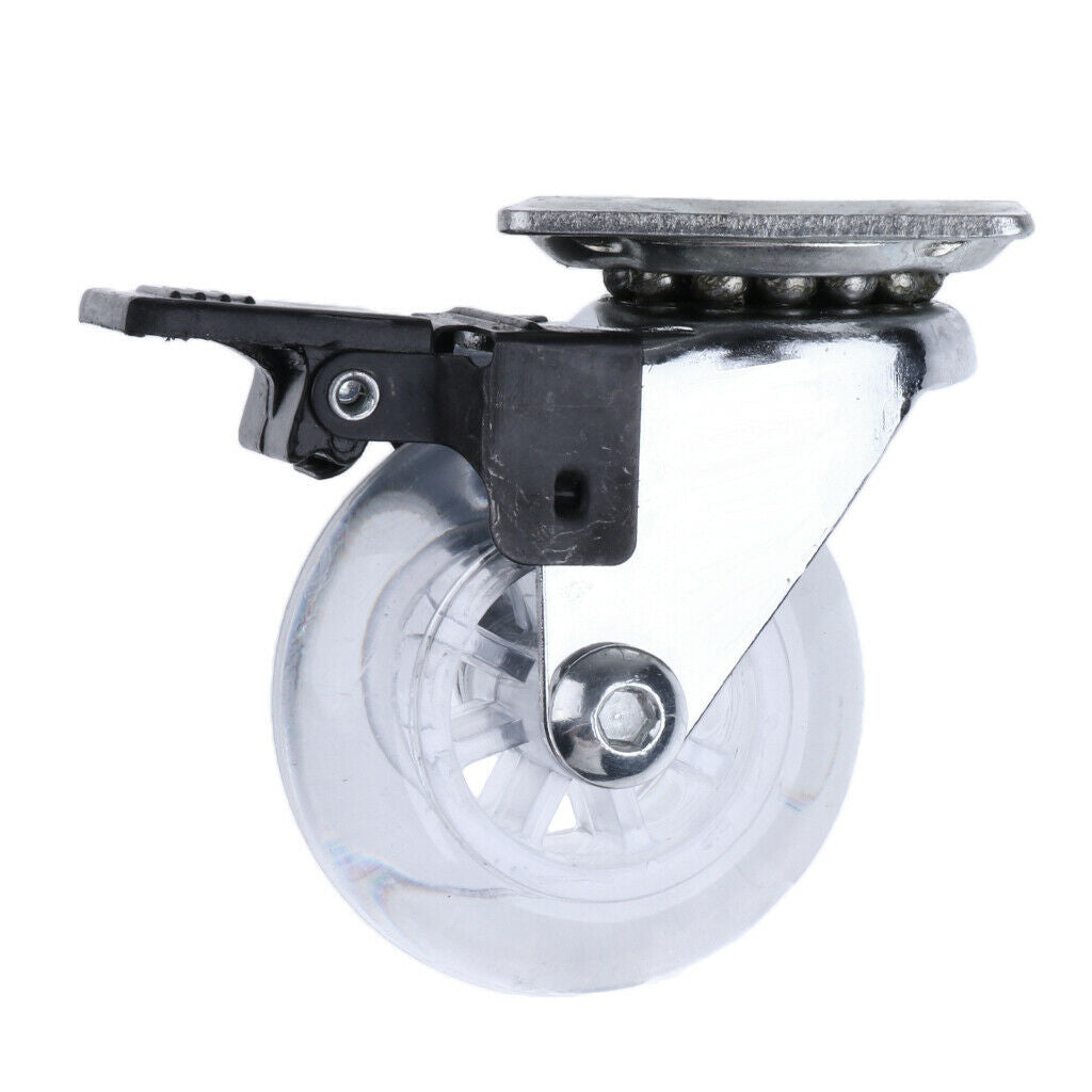 2'' Caster   Brass Ball Chair Caster Furniture Wheel with Brake