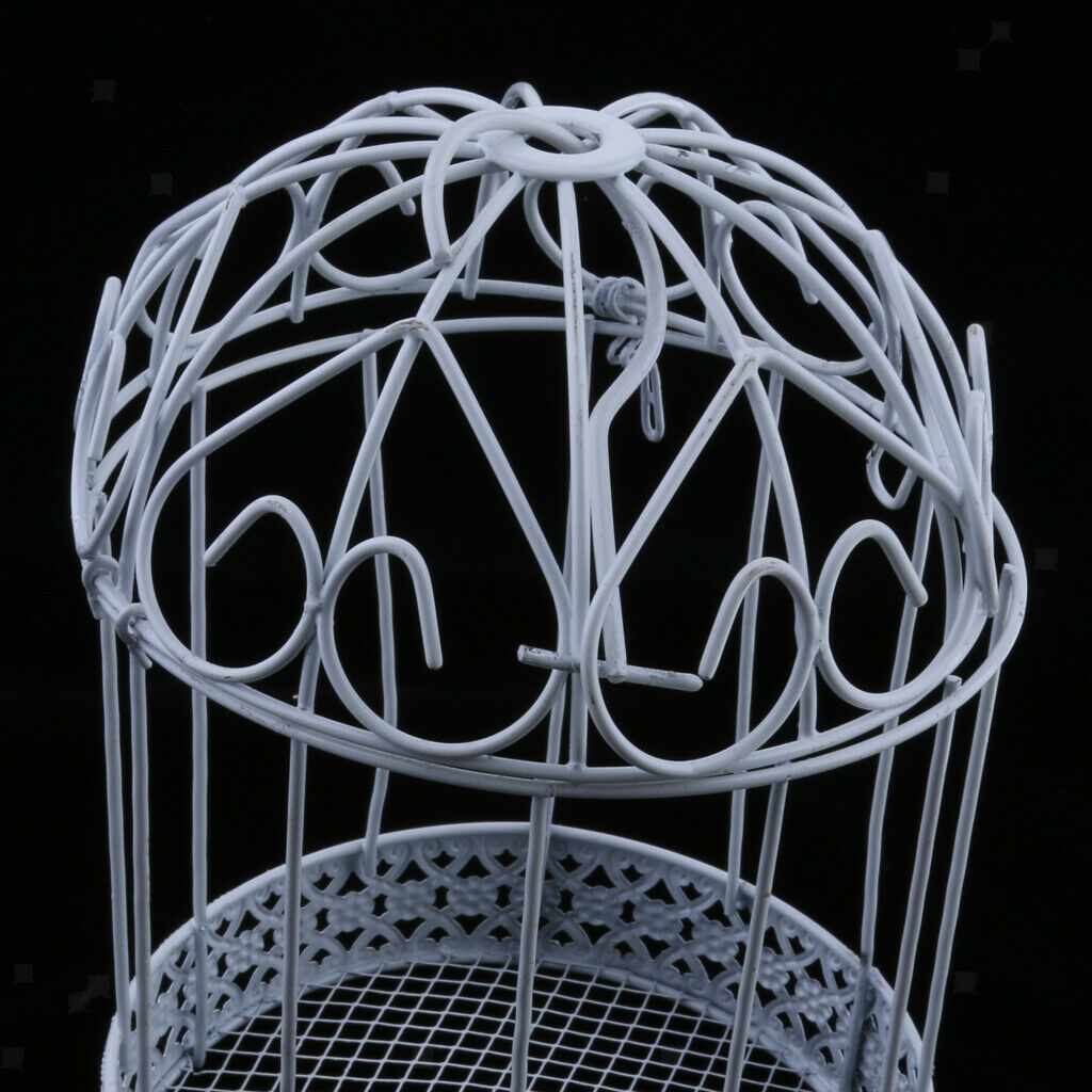 Iron Birdcage Frame Wire Succulent Pot Metal Planter Iron Plant Basket 13cm