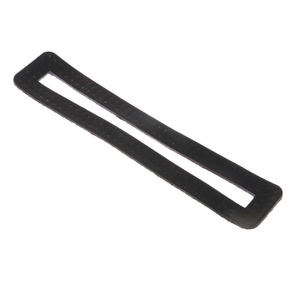 Sew on Leather Zipper Frame DIY Handbag Purse Accessories for 15cm Zippers Black