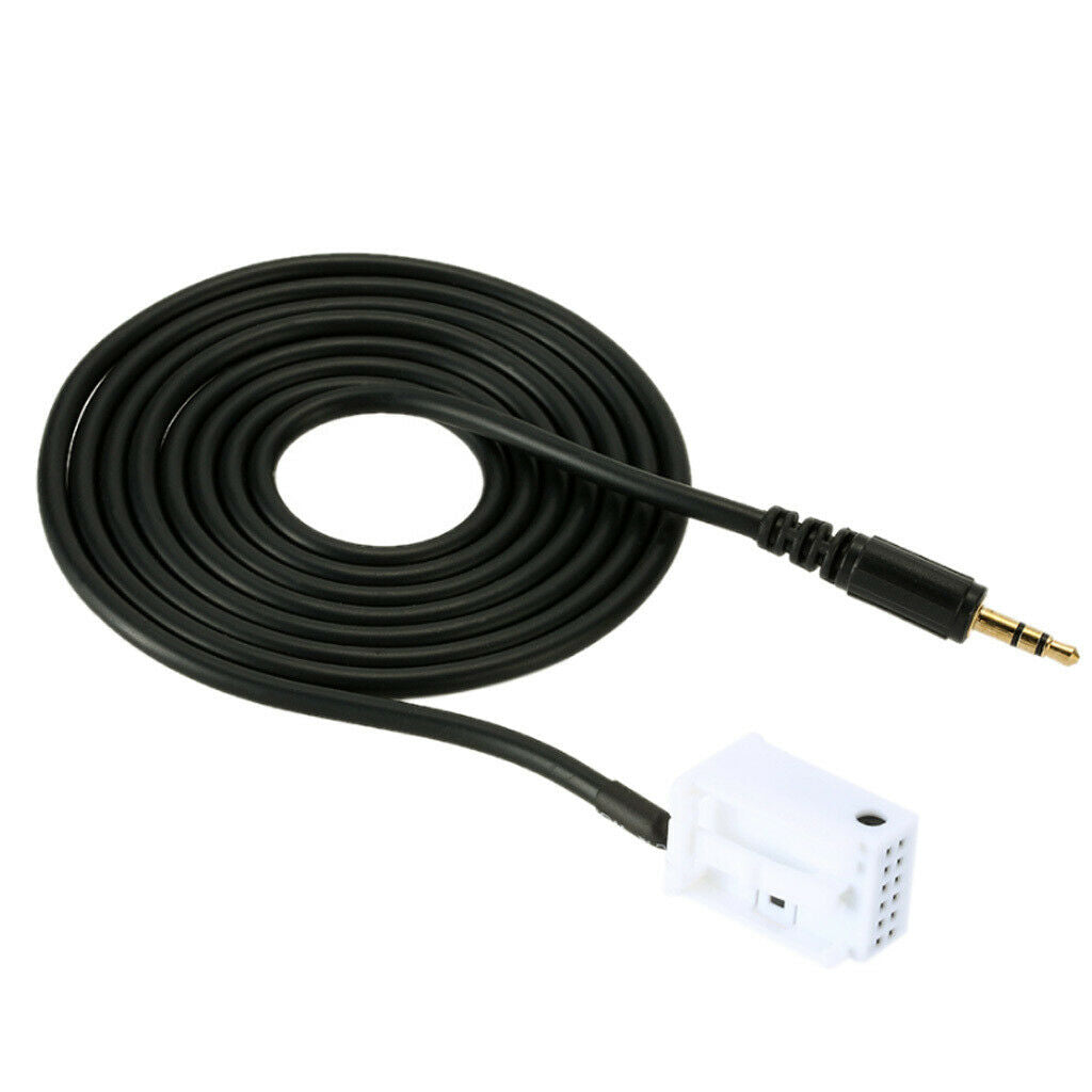 Car Stereo Aux input Cable Adaptor For Peugeot 307 308 407 408 Citroen C2 C5