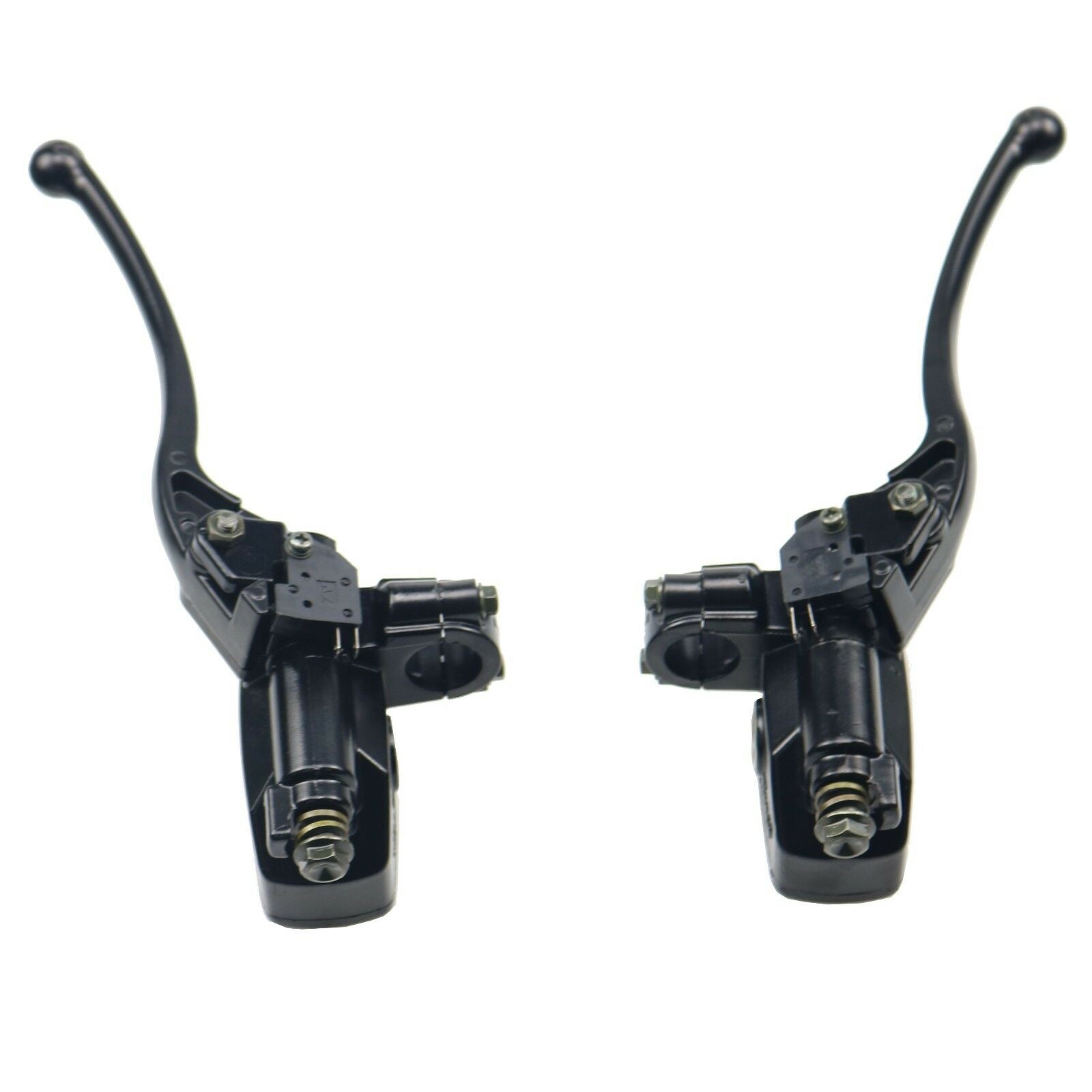 Black 7/8" Handlebar Hydraulic Brake Clutch Lever Master Cylinder CB Custom Rat