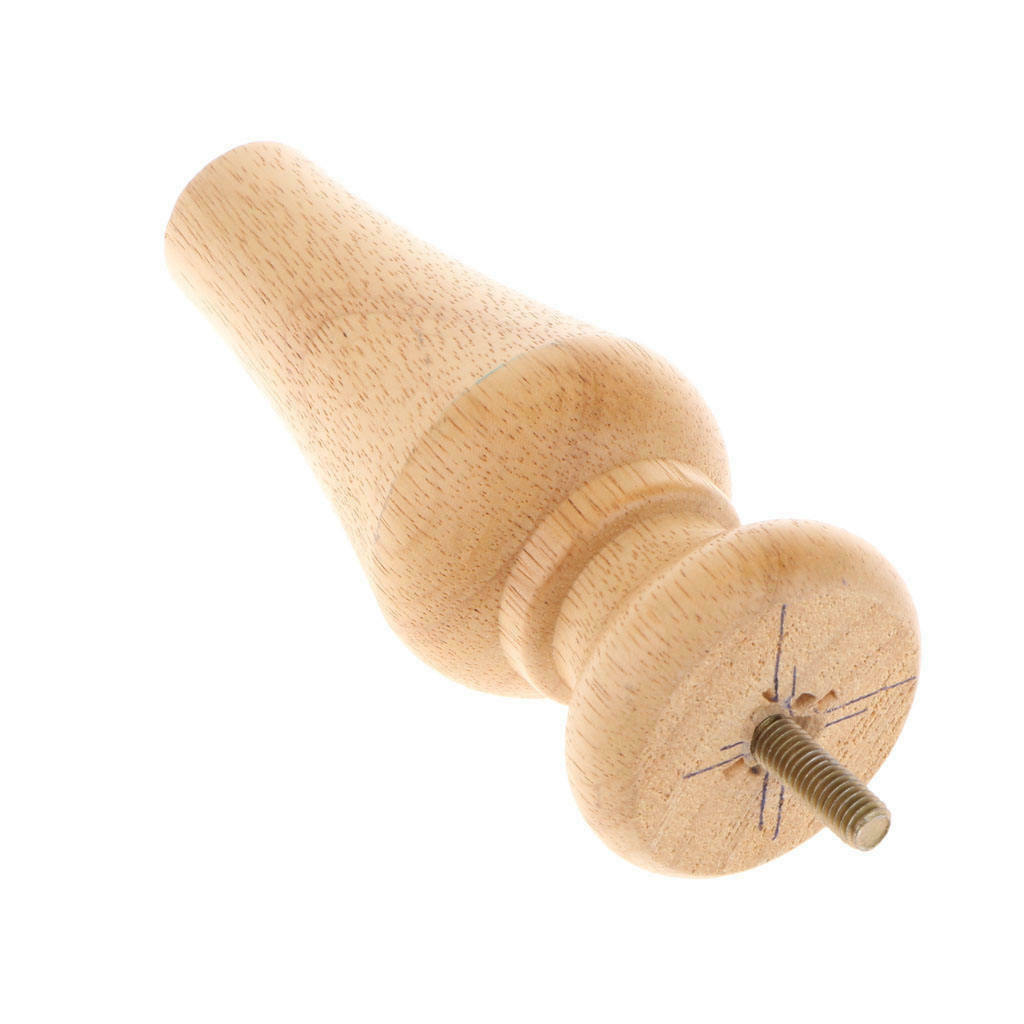 4 Pieces Solid Wooden Sofa Legs  Raisers Extension - Burlywood