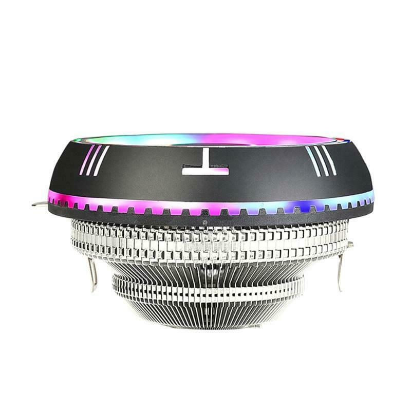 RGB LED Case Fan,Quiet Edition High Airflow Color LED Case Fan Chassis Radiator