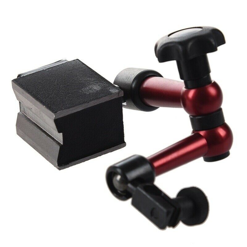 Adjustable Magnetic Gauge Stand Base Holder Digital Level Dial Test Indicator M5