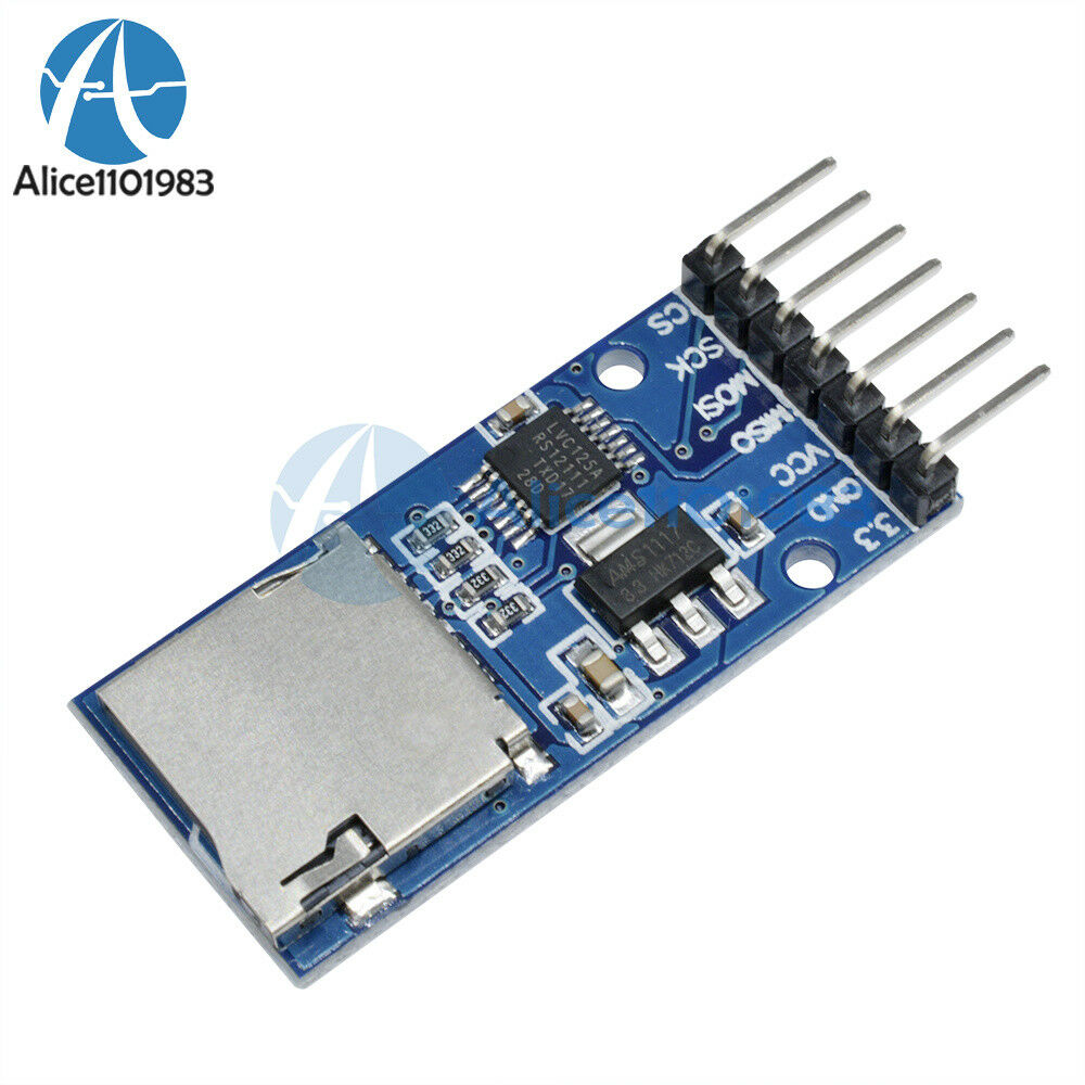 5PCS Micro SD TF Card Storage Memory Module SPI Level conversion For Arduino