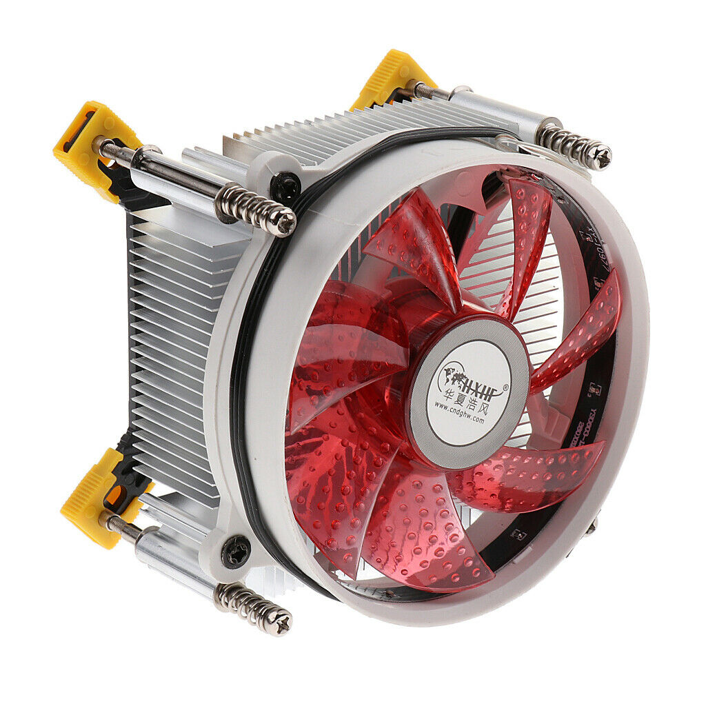 Computer CPU Cooler Copper Heatsink 92*92*25mm Fan Radiator for LGA-1366 CPU