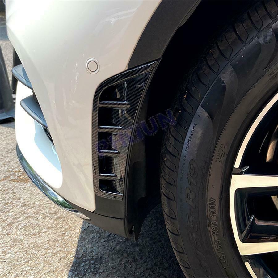 2x Front Bumper Side Air Vent Splitter Spoiler For Mercedes GLC Series Class