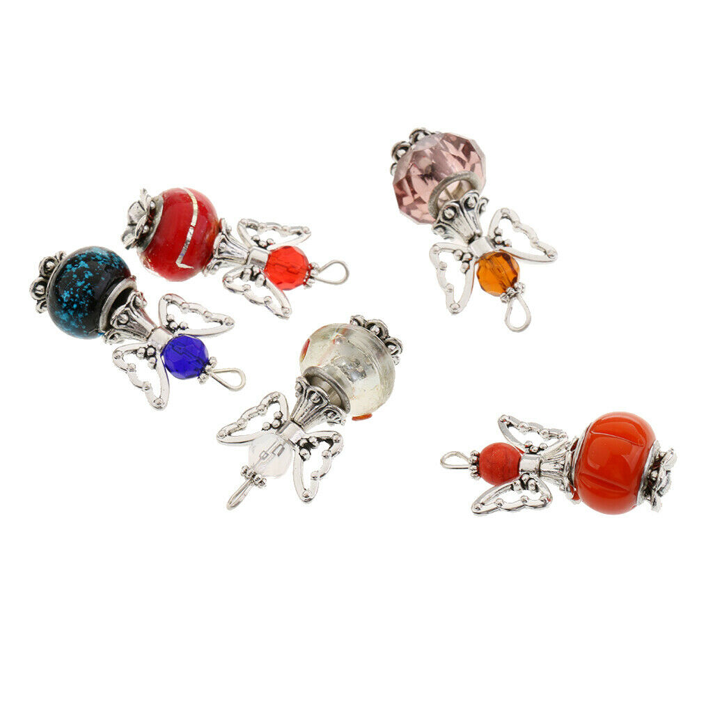 Hot 35pcs Angel Wing Charms Multicolor Butterfly Wing Pendants Hanging